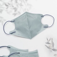 天心/醫療口罩/成人立體10入/莫蘭迪系列/冰藍/素色/百搭