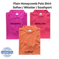 Polo Shirt Magenta, Muroise, Sunkist | Unisex | Honeycomb Fabric | Softex Southport Whistler