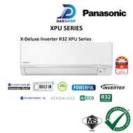 Panasonic X-Deluxe Inverter R32 Air Conditioner Built-In WiFi 1HP 1.5 HP AirCond Air Cond 冷氣機 空調 CS-