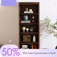 Glass Book Cabinet Dustproof Book Shelf Integrated Storage Cabinet Living Room Book Shelf With Door
