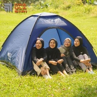 TENDA DHAULAGIRI SINGLE DOME 4 TENT CAMPING KAPASITAS 4 ORANG - Gudang Irama