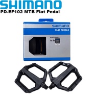 Shimano GR400 EF102 PD-EF202 GR500 MTB คันเหยียบแบนขี่สบายๆจักรยานเสือภูเขาอะลูมินัมอัลลอยคันเหยียบพ