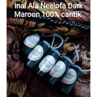!!Dark maroon Nail Inai/ala Neelofa!!100% Adhesive/Durable/HALAL/10ml