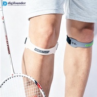DGF  1Pc Adjustable PVC Patella Knee Support Strap Shock Absorbing Compression Knee Band Cushion Pro