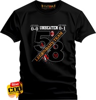 KAOS AC MILAN 58 UNBEATEN BIG SIZE (S-5XL) KAOS AC MILAN / KAOS AC MILAN LEGENDARY