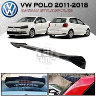 VOLKSWAGEN POLO 2014-2018 BATMAN STYLE REAR ROOF SPOILER VW POLO MK5 BATMAN SPOILER POLO HATCHBACK B
