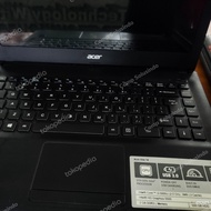Laptop Acer 14 Z1402-38GR Intel i3-5005U/RAM8GB Second Mulus 95% bekas