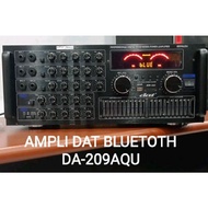 Amplifier KARAOKE DAT B 209AQU ORIGINAL AMPLI MIXER EQUALIZER BLUETOOTH