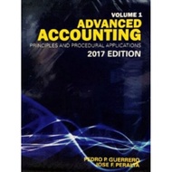 ℡♣Slightly damage Advanced Accounting Volume 1 2017 edition by Guerrero
