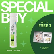 [Kedai Rasmi] Elken Spirulina Tablet (100 Tablets x 200mg) - BELI 1 PERCUMA 1 Peket Laktose-S