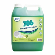 TP 706 Dishwashing Liquid Green Apple Fragrance (5L)