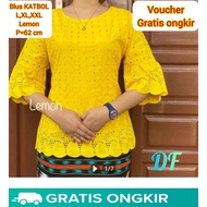 KATUN DF1 TOP BLOUSE COTTON BOLONG/ BANGKOK COTTON BLOUSE