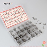 PEONYSG 300PCS/box Compression Spring Assortment Kit, 304 Stainless Steel DIY Tools Small Springs, T