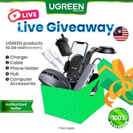 [UGREEN Live Giveaway] UGREEN Product Giveaway Fast Charging Charger iPhone MFi Cable Powerbank Car 