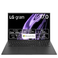 LG Electronics Japan [17Z90S-MA78J2] gram Win11 Home/17インチ(IPS)/インテル Core Ultra 7/1350g/メモリ 16GB SSD