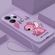 OPPO Reno15 Pro 5G 15F reno15F 5G Custom Name Cartoon Stitch Design Case Lens Full Cover Color Prote