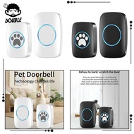 [ Wireless Dog Door Bell with 60 Melodies IP44 Waterproof Multipurpose Dog Communication Go Outside Training