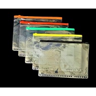 MAP ZIPPER PLASTIC BINDER NOTE A5 (20 HOLES) / B5 (26 HOLES)