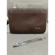 Hush puppies chocolate clutch