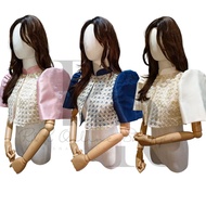 Modern Filipiniana Bolero /Solihiya Bolero Top / Traditional Bolero/ Actual Photo