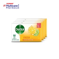 DETTOL FRESH SOAP 105Gx4