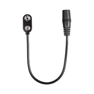 [musbmy] 9V Battery Clip Converter Snap Connector 2.1mm * 5.5mm Female Plug for Guitar Effect One Sp