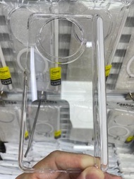 雙中軸透明磁吸保護MateX5X3手機殼MateX6防摔全包雙邊創意新款網紅高透不發黃-雙中軸透明 華為 Mate X5