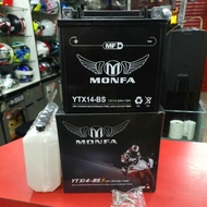 BATTERY YTX14-BS👍MONFA👍MAINTENANCE FREE KAWASAKI VN800/GTR1400/ZX14R/NAZA CRUISER 650/CBR1000XX