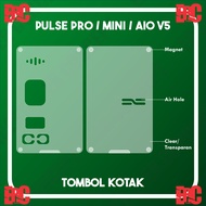 Backdoor Pulse Aio Pro V1/V2/V5 Kotak Bulat Panel Akrilik