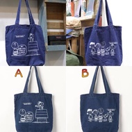 SNOOPY JEANS SIDE BAG (35X9X30)