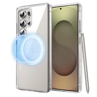【for Samsung S26 Series】UGREEN Transparent Magnetic Phone Case with Button Protection for Samsung S2