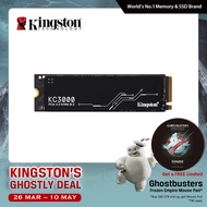 Kingston KC3000 PCIe 4.0 NVMe M.2 SSD (512GB/1024GB/2048GB/4096GB)