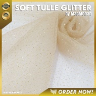 SOFT TULLE GLITTER PLAIN TILE/ WITH GLITTER Price Per 0.5m Glitter Tile Fabric Tutu Glitter Tulle Fa
