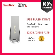 1Fast delivery SanDisk Ultra Luxe 128GB/256GB/1TB USB 3.1 Gen 1 Flash Drive (Speed Up to 150MB/s)