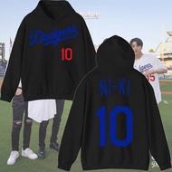Ready Stock Kpop Enhypen Dodgers Sweatershirt Heseung Jungwon Jay Jake Sunghoon Sunoo Ni-Ki Hoodie C