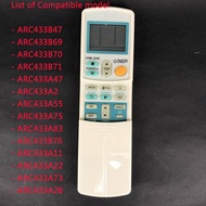 New  AC DAIKIN Aircon Remote Control ARC433B47 ARC433A24 ARC433A55