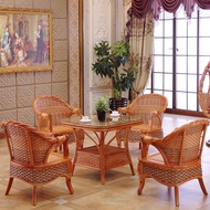 Rattan Furniture ⬤ Perabot Rotan  真藤沙发三件套休闲沙发五件套藤编阳台沙发组合沙发