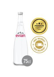 Evian Amaris Mineral Water 750ml x 12 Bottles