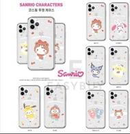 🇰🇷 Sanrio Kuromi Hello Kitty PC狗 Keroppi Cinnamoroll Little twin stars Costume Clear Jelly Case 全包 透明 手機保護套 (多款型號)  iPhone15 系列 iPhone14 iPhone13 iPhone12 iPhone11 三星 Samsung Galaxy S24 S24Ultra S24+ Galaxy S22 Galaxy S23 A53 A32 A系列 最新 正貨 韓國空運到港