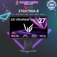 LG Monitor 27GX790A-B 27 Inch UltraGear OLED QHD 1440P 480Hz 0.03ms G-Sync® Compatible DisplayPort 2
