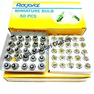 RAPID E10 FLASHLIGHT BULB 2.5VOLT THREAD 2.5VOLT THREAD FLASHLIGHT/