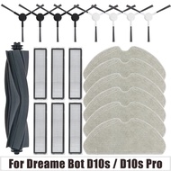 Accessories For Dreame Bot D10s / D10s Pro Robot Vacuum Cleaner Roller Main Side Brush Hepa Filter M