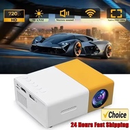 YG300 LED Outdoor Mini HD 1080P Mobile Projector YG300 USB Children's Projector Ultra-clear Mini Por