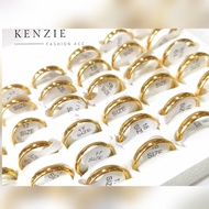 Titanium Oval Ring, 36 Pcs, Size 4MM