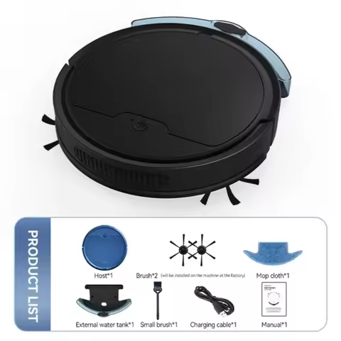 BowAI 3 In 1 Smart Sweeping Robot Home Mini Sweeper Sweeping and Vacuuming Wireless Vacuum Cleaner S