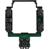 TRQ Console Mounted Power Window Switch Compatible with 1996 Mercedes-Benz C220 1997-1998 C230 1994-