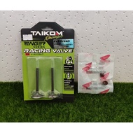 HONDA EX5, EX5 HIGH POWER, EX5 DREAM RACING VALVE 23 x 27MM + VALVE SEAL SET