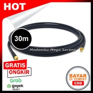 30 meter - Kabel Perpanjangan Antena Yagi Extender RP-SMA Female Male