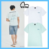 [EVISU] Loose Fit back polar bear English lettering short-sleeved / EVISU short sleeve shirt /  EVISU t shirt  / evisu korea
