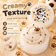 Thick Dalmatian Dog Butter Slime Borax-Free Stress Relief Toy for All Ages